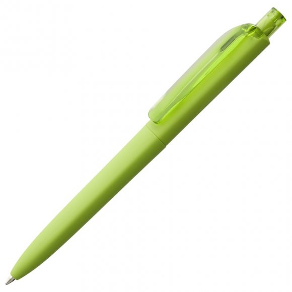 Ручка шариковая Prodir DS8 PRR-T Soft Touch, зеленая 