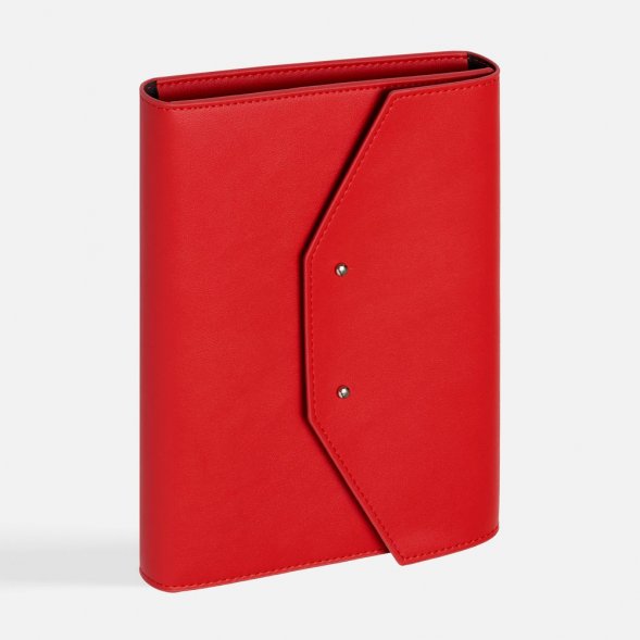 Ежедневник-органайзер Clean Slate, недатированный, красный 