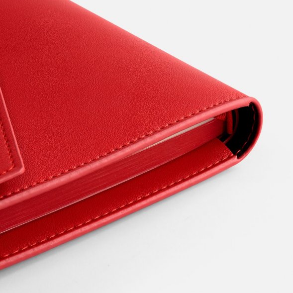 Ежедневник-органайзер Clean Slate, недатированный, красный 