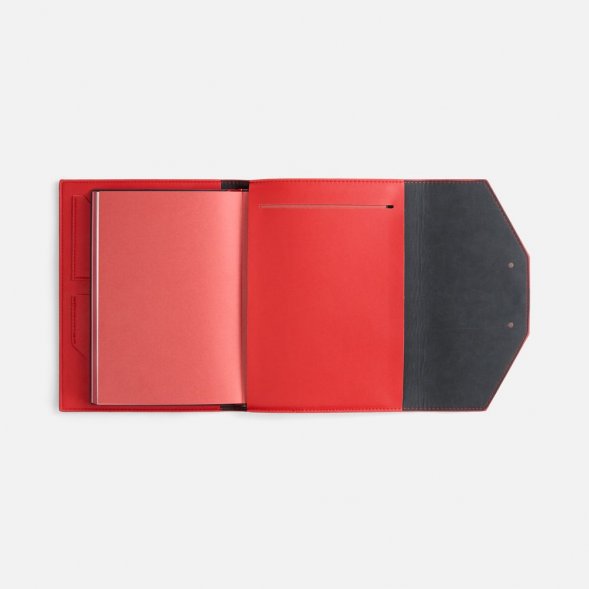 Ежедневник-органайзер Clean Slate, недатированный, красный 