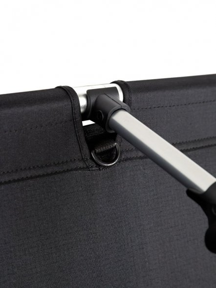 Раскладушка туристическая XJC04, черная 