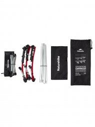 Раскладушка туристическая XJC04, черная