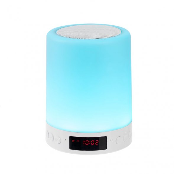 Мультимедийная станция с подсветкой glowShow, белая 