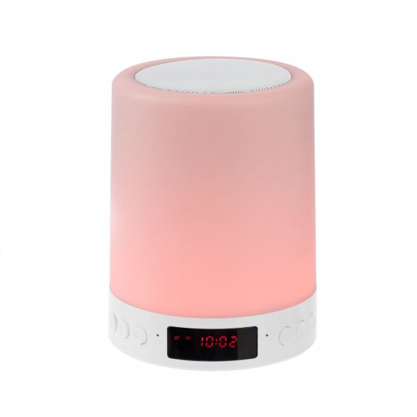 Мультимедийная станция с подсветкой glowShow, белая 