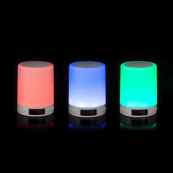 Мультимедийная станция с подсветкой glowShow, белая 