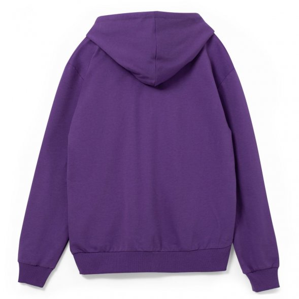 Толстовка на молнии с капюшоном Unit Siverga, фиолетовая 