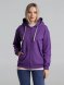 Толстовка на молнии с капюшоном Unit Siverga, фиолетовая 