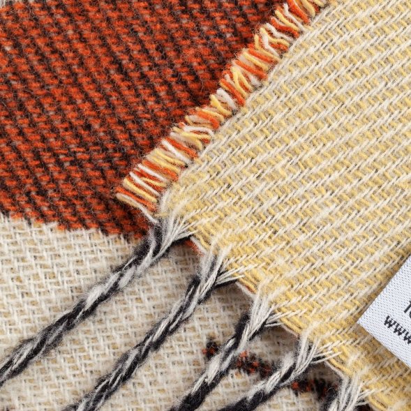 Плед детский Zoo, оранжевый 