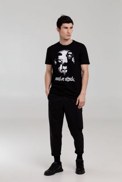 Футболка «Меламед. Massive Attack», черная 
