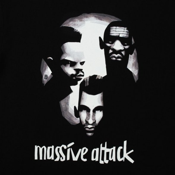 Футболка «Меламед. Massive Attack», черная 