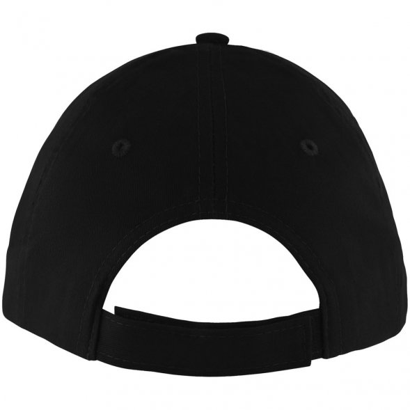Бейсболка Solar, черная 