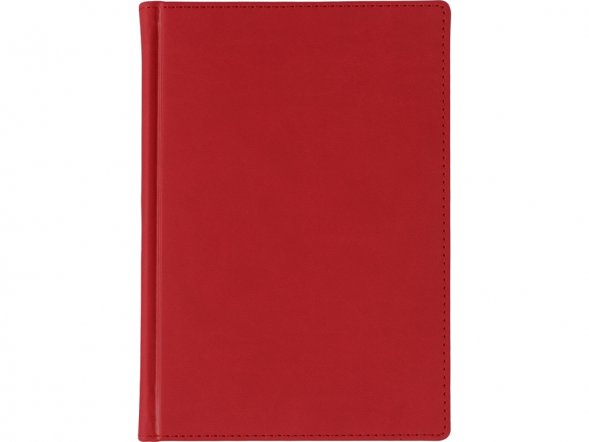 Ежедневник недатированный А5 Velvet, красный 