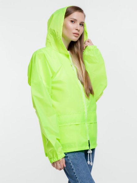 Дождевик Kivach Promo, желтый неон 