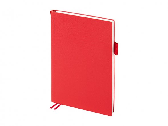 Ежедневник недатированный А5 Grand, красный 