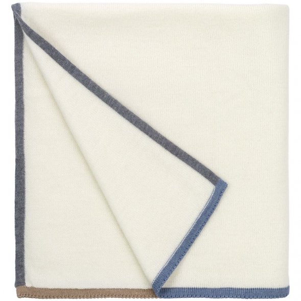 Плед Frontier, молочно-белый 