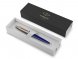 Шариковая ручка Parker Jotter K160, цвет: Blue/GT, стержень: M, цвет чернил: blue, в подарочной упаковке. 