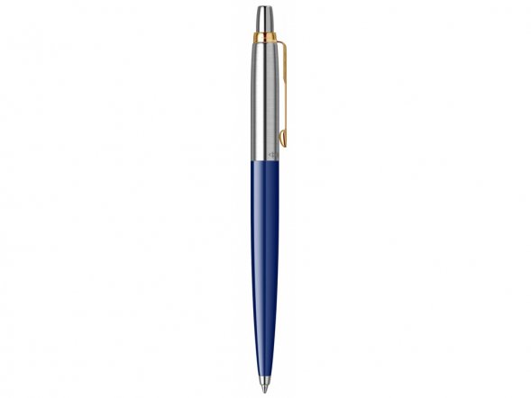 Шариковая ручка Parker Jotter K160, цвет: Blue/GT, стержень: M, цвет чернил: blue, в подарочной упаковке. 