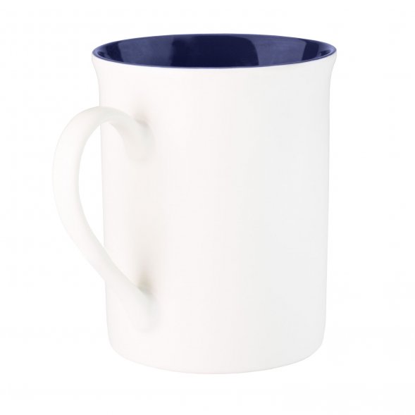 Керамическая кружка Astra, белый/синий 