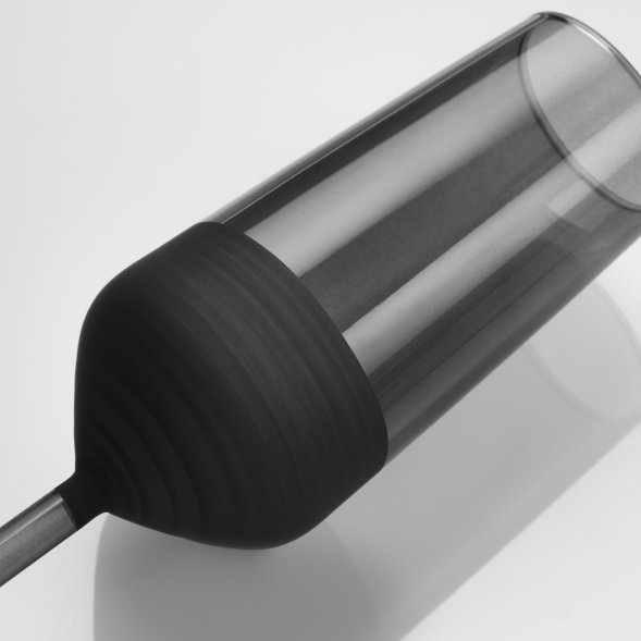 Бокал для шампанского Black Edition, черный 