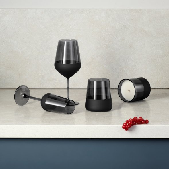 Бокал для шампанского Black Edition, черный 