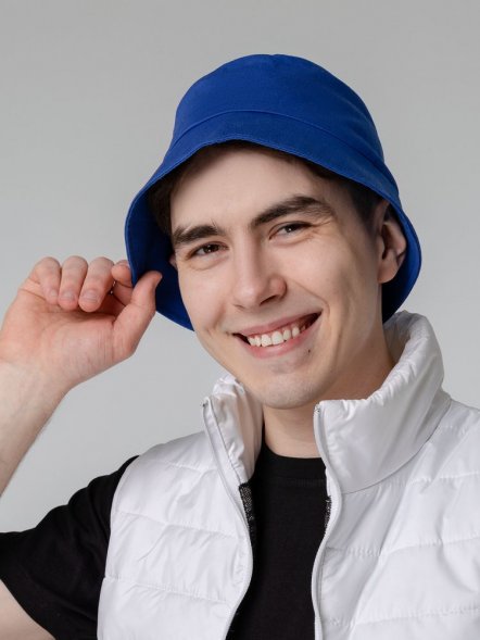 Панама Vento, ярко-синяя 