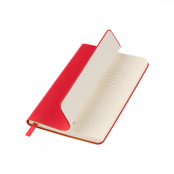 Ежедневник Spark mini A6 недатированный, красный 