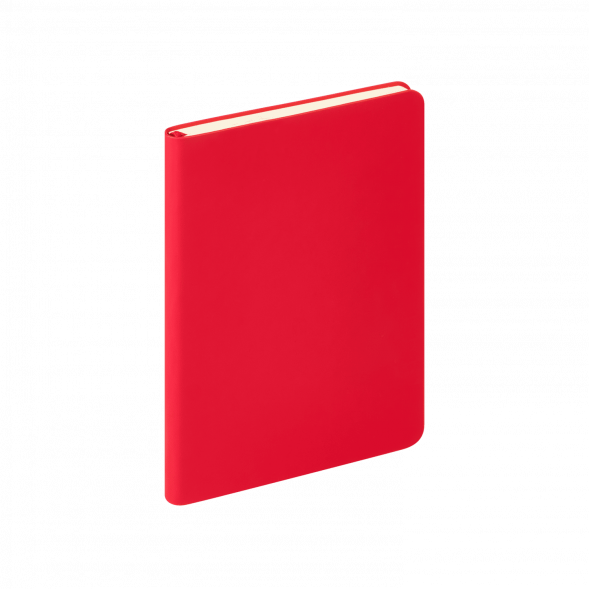 Ежедневник Spark mini A6 недатированный, красный 