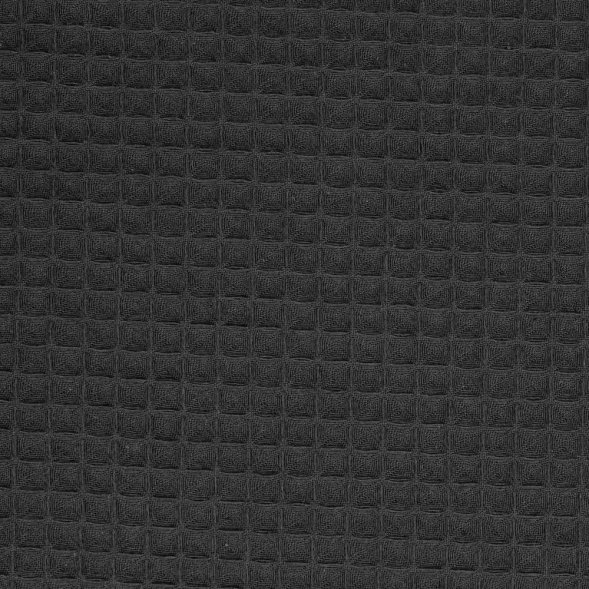 Халат вафельный Kimono, черный 