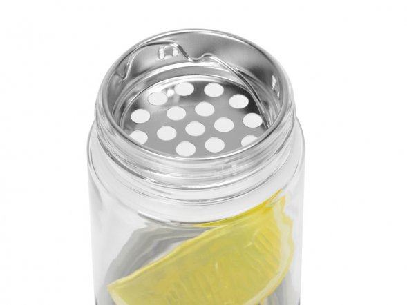 Бутылка для воды FLAVOUR U SEE, 460 мл, черный 