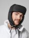 Шапка-ушанка Shelter, черная 