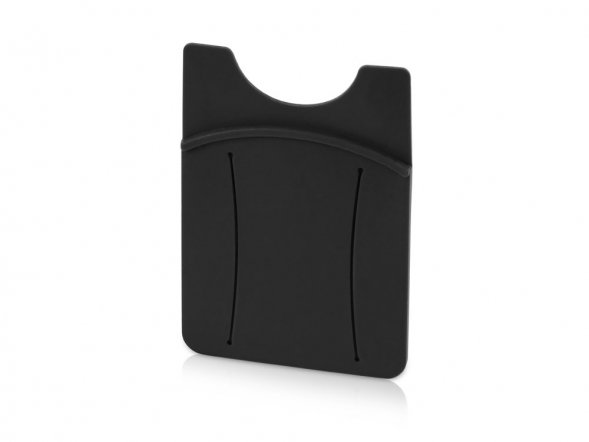 Картхолдер для телефона с держателем Trighold, черный 