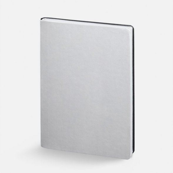 Ежедневник Nebraska Flex, недатированный, серебристый 