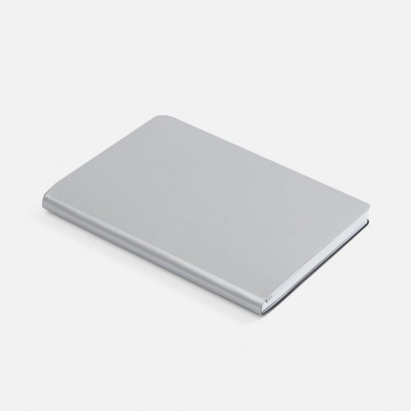 Ежедневник Nebraska Flex, недатированный, серебристый 