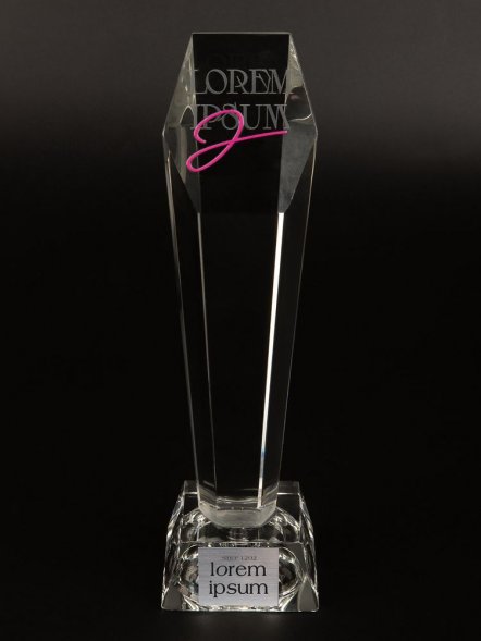 Стела Afterglow с подсветкой, малая, в подарочной упаковке 