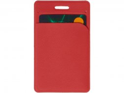 Карман вертикальный с дополнительным отделением Favor, красный