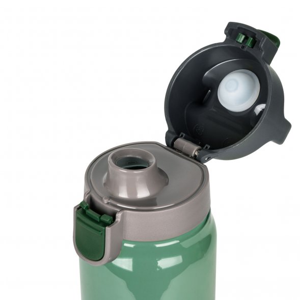 Бутылка для воды Aqua, зеленая (ТОЛЬКО ПОД ПОЛНУЮ ЗАПЕЧАТКУ) 