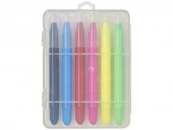 Выдвижные мелки Phiz, прозрачный/разноцветный