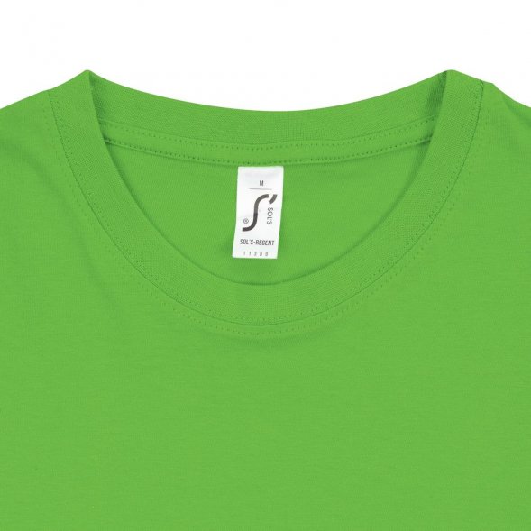 Футболка унисекс Regent 150, зеленый лайм 