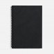 Ежедневник Notera Maxi, недатированный, черный 