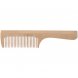 Расческа с ручкой, неокрашенная 