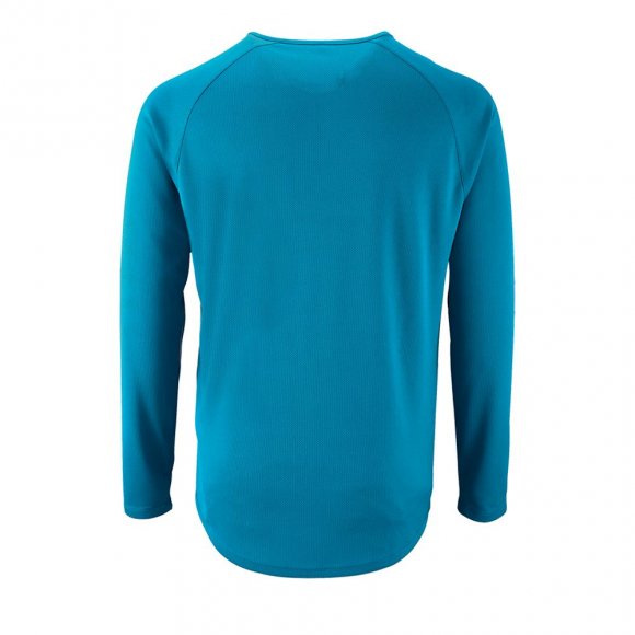 Футболка с длинным рукавом Sporty LSL Men, ярко-бирюзовая 