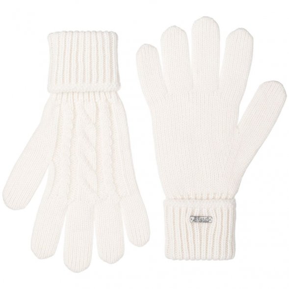 Перчатки Loren, молочно-белые (ванильные) 
