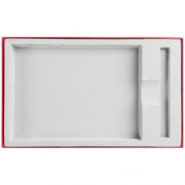 Коробка Adviser под ежедневник, ручку, красная 