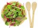 Argulls, бамбуковая салатница и приборы, natural 
