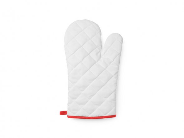 Прихватка ROGER, белый/красный 