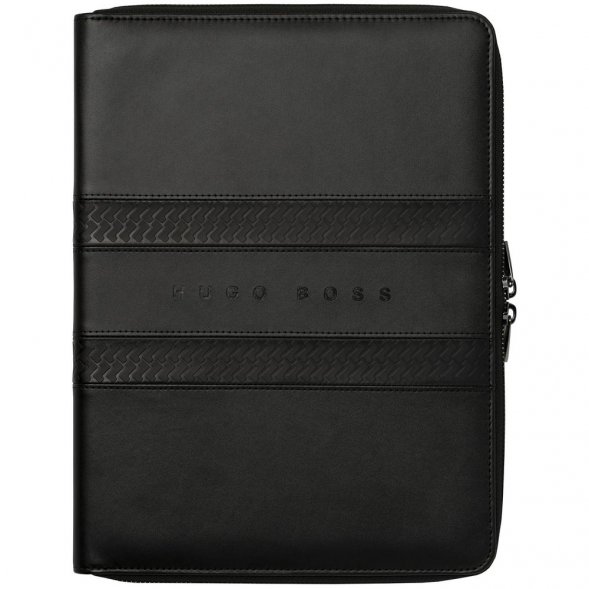 Папка Tire с блокнотом А4, черная 