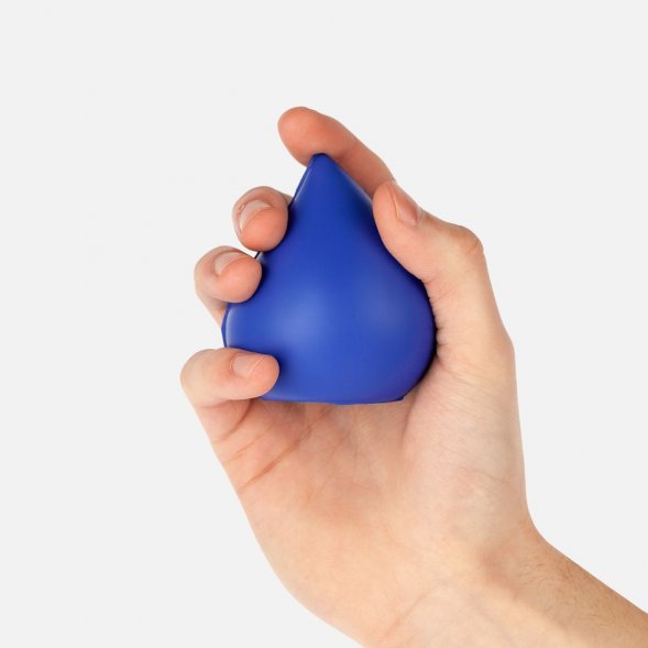 Антистресс «Капля», синий 