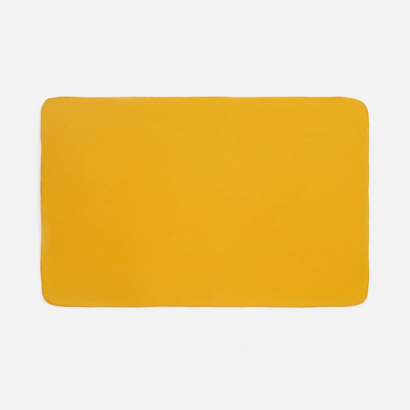 Флисовый плед Warm&amp;amp;Peace, желтый 