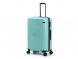 Чемодан TORBER Caspian, светло-зелёный, ABS-пластик, 49 х 29 х 78 см, 96 л 