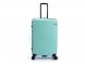 Чемодан TORBER Caspian, светло-зелёный, ABS-пластик, 49 х 29 х 78 см, 96 л 